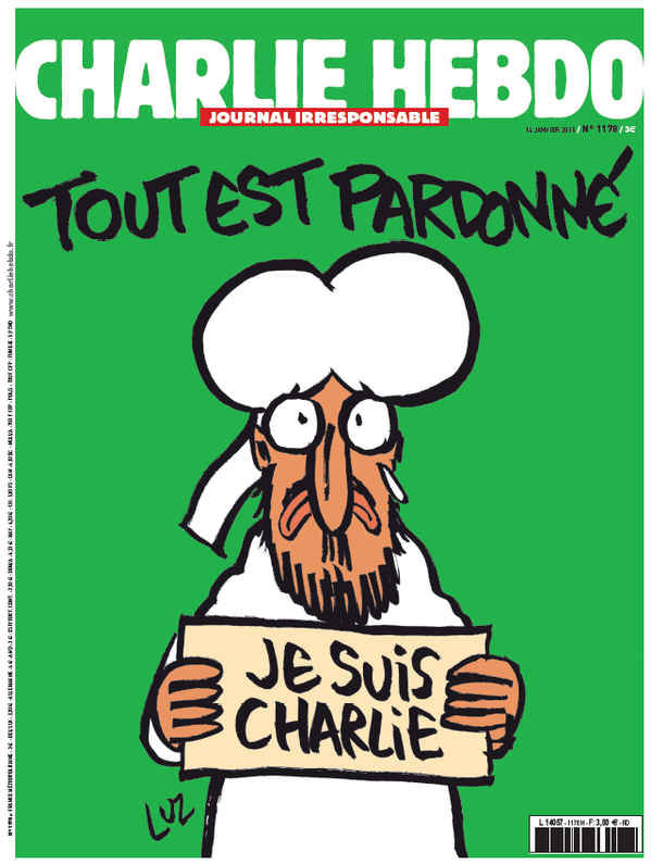 Charlie Hebdo : « Tout est pardonné », la liberté continue